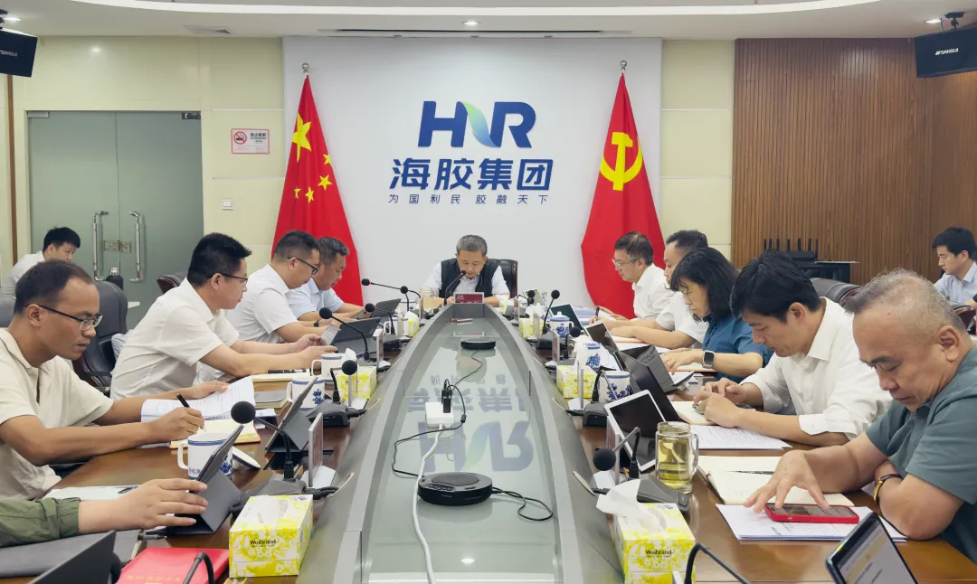 海南橡膠召開(kāi)黨委會(huì)（擴(kuò)大）會(huì)議 研究部署學(xué)習(xí)教育、干膠生產(chǎn)、安全生產(chǎn)等工作
